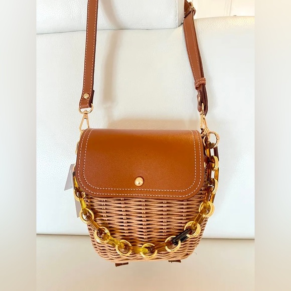 Tommy Bahama Bags Nwt Tommy Bahama Rattan Wicker Satchel Crossbody